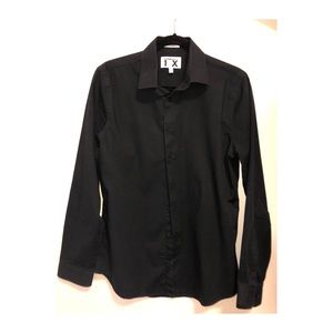 EXPRESS Mens’ Dress Shirt in Black/ Extra Slim Fit